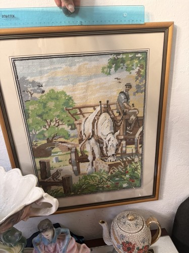Quadro ricamo punto - quadro,