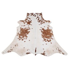 Tappeto Marrone e Bianco Vero