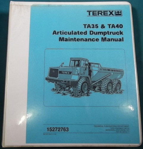 Terex ta35 ta40 - ta35, articolata