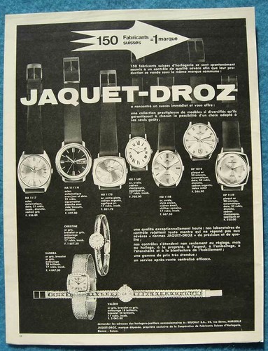 Publicité papier montres - publicité,