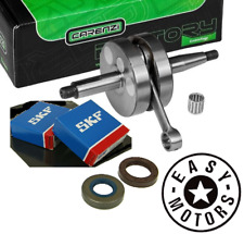 ALBERO MOTORE CARENZI + CUSCINETTI SKF MINARELLI AM6 SHERCO HRD ENDURO HRD SM 50