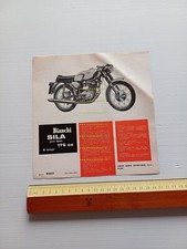 Bianchi Sila 175 Gran Sport 1964 depliant ITALIANO originale