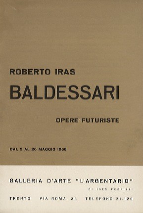 Roberto iras baldessari opere - roberto, baldessari:
