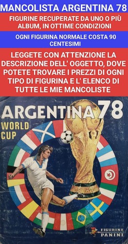 Mancolista argentina 90 - 78, a