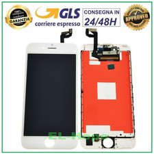 DISPLAY LCD RETINA PER APPLE IPHONE 6S TOUCH SCREEN SCHERMO VETRO BIANCO TIANMA