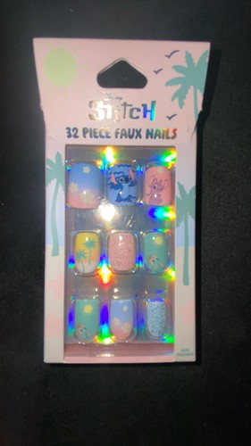 Disney stitch nail - disney,