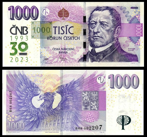 Repubblica ceca 1000 korun - repubblica,