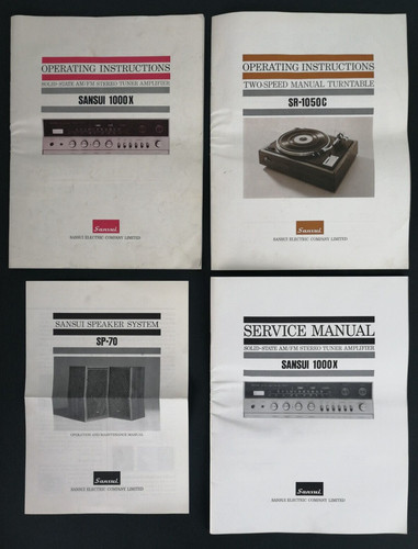 Manuali amplificatori - -,