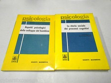 PSICOLOGIA CONTEMPORANEA Sviluppo bambino processi cognitivi