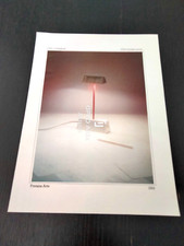 1985 FONTANA ARTE LAMPADA 2730 SCINTILLA TAVOLO DESIGN PIERO CASTIGLIONI AD