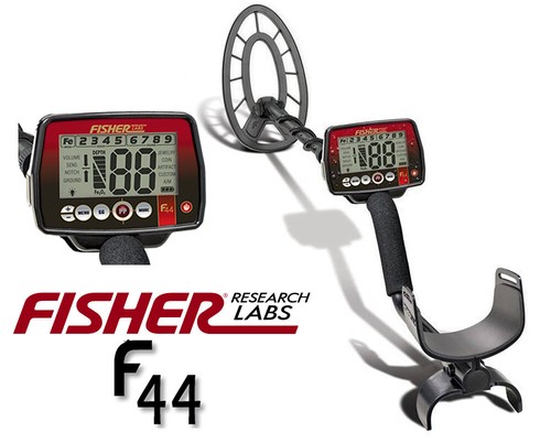 Fisher f44 metal detector - fisher,