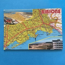 BIBIONE  CARTINA GEOGRAFICA