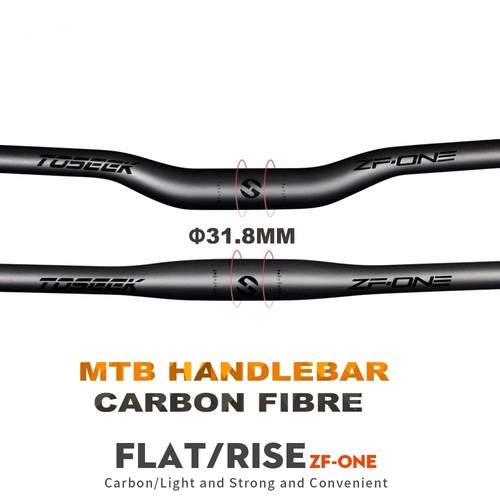 Manubrio bici mtb carbonio - manubrio,