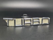 ALFA ROMEO TURBO LOGO SIGLA EMBLEMA FREGIO STEMMA SCRITTA BADGE TARGA TARGHETTA