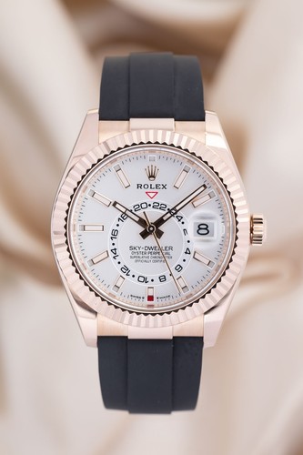 Rolex sky dweller oysterflex - rolex, sky-dweller