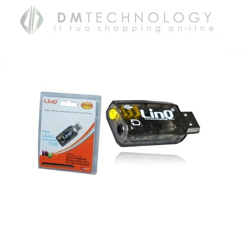 Scheda audio usb 3d - scheda, 5.1