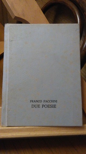 Due poesie facchini con - poesie., facchini.