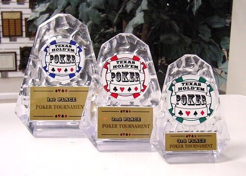 Hold poker trophy set 3 - hold,