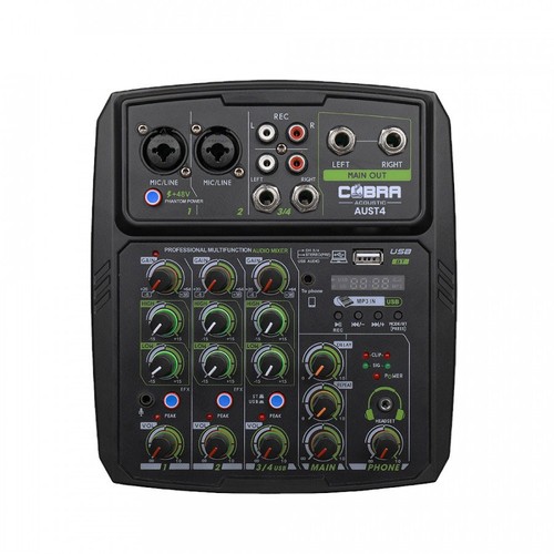 Cobra streamer4 mini mixer usb - cobra,