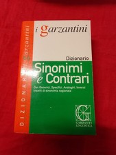 DIZIONARIO SINONIMI E CONTRARI