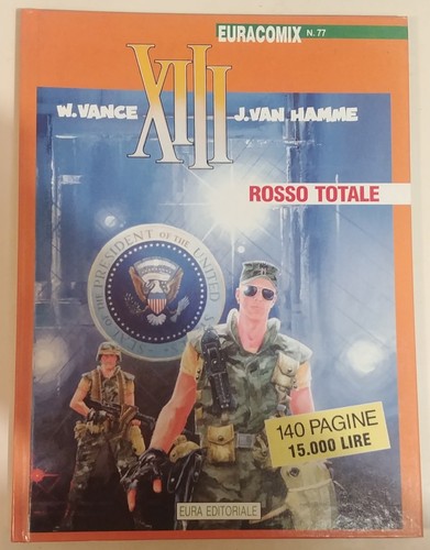 Xiii rosso totale vance - -, vance-van