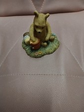 Pooh With Honey Jar Figurine