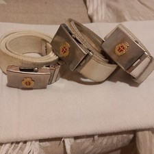 3 Cinture Per Divisa Con Logo Vigile