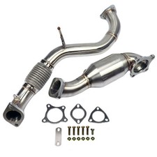Downpipe acciaio inox 2,5" con