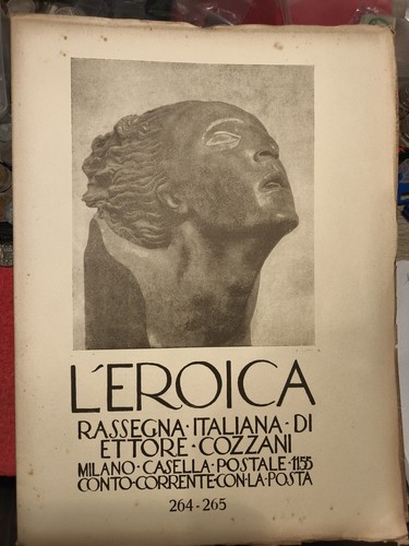 Riviste grafica rari - riviste, cozzani