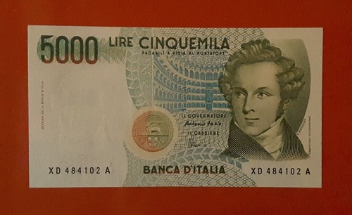 Banconota 5000 lire - 5000,