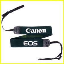 Canon tracolla originale verde per fotocamere reflex EOS. Genuine green strap.