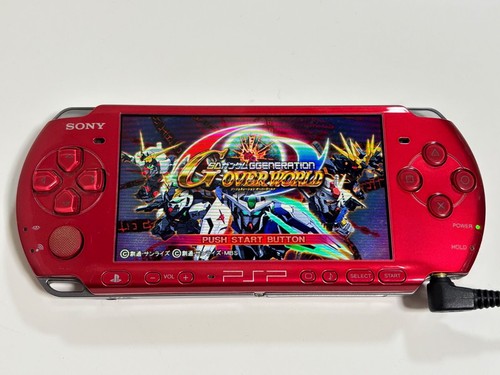 Console sony psp 3000 rosso - console, psp-3000