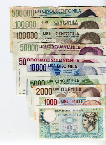 Serie completa lira dal - serie, 500