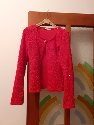 Maglia rossa quasi nuova - s,