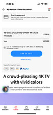samsung 43 inch smart tv uhd