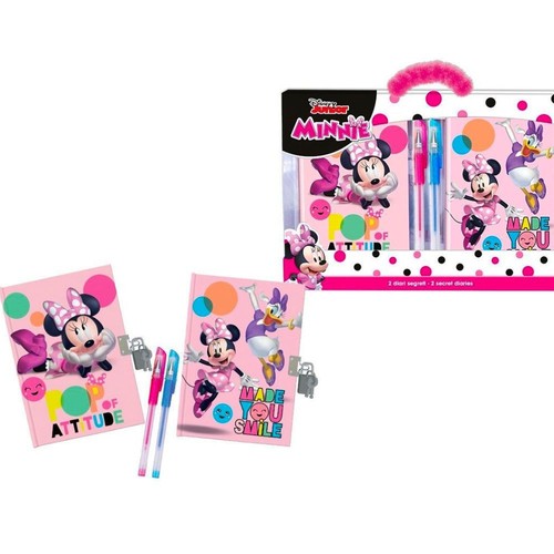 Set diari segreti minnie - segreti,