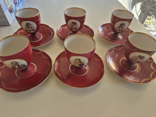 Set tazzine piattini in - tazzine, 6