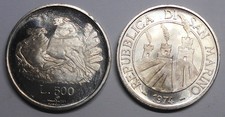 SAN MARINO 500 Lire 1974