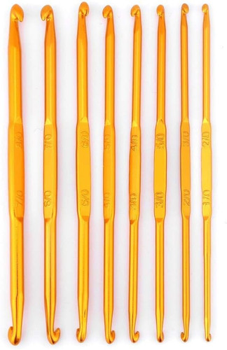 Set uncinetti doppia punta - uncinetti,