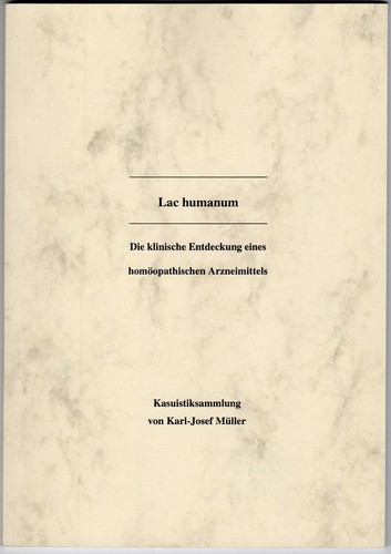 Lac humanum klinische - -,