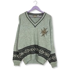 Maglione iceland vintage - iceland, verde