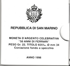 San Marino - 10.000 LIRE 1998