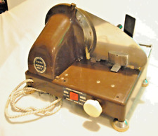 Affettatrice Professionale Elettrica Quick Mill Lama Acciaio Vintage MARRONE