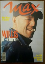 MAX - KATE MOSS poster BRUCE WILLIS LENNY KRAVITZ SANDRA BULLOCK ALEX DEL PIERO