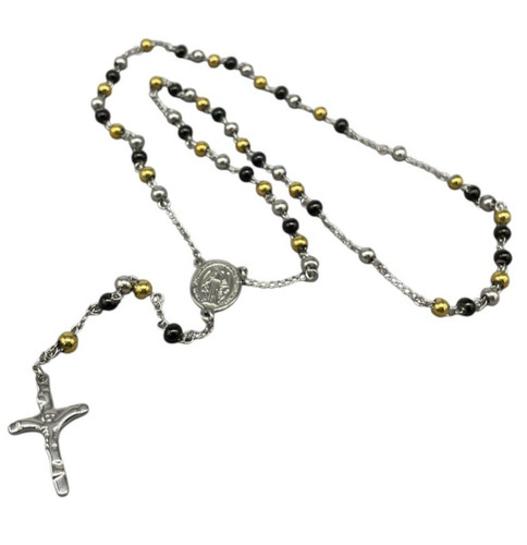 Collana rosario uomo sfere - uomo,