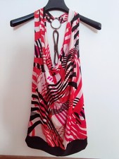 Top estivo di Artigli taglia 44 rosso nero bianco 