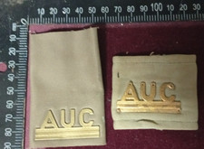 TOPPE GRADI PATCH TUBBOLARI ALLIEVI UFFICIALI DI COMPLEMENTO RARITA'!