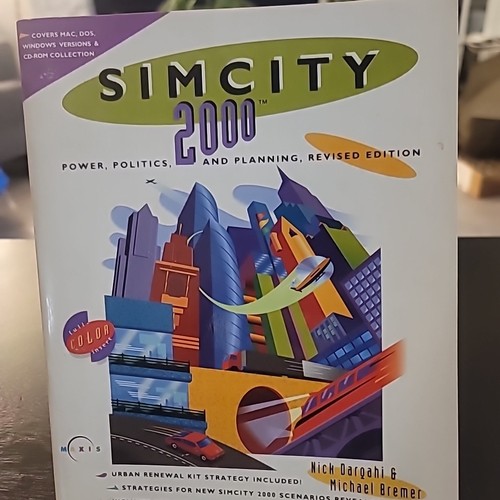 Pacchetto sim city - city, cd-rom