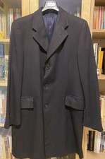 Cappotto uomo TG.50 fresco lana blu navy