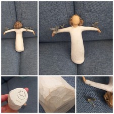 STATUINA Willow Tree HAPPINESS 2004 (leggere descrizione e vedere foto)